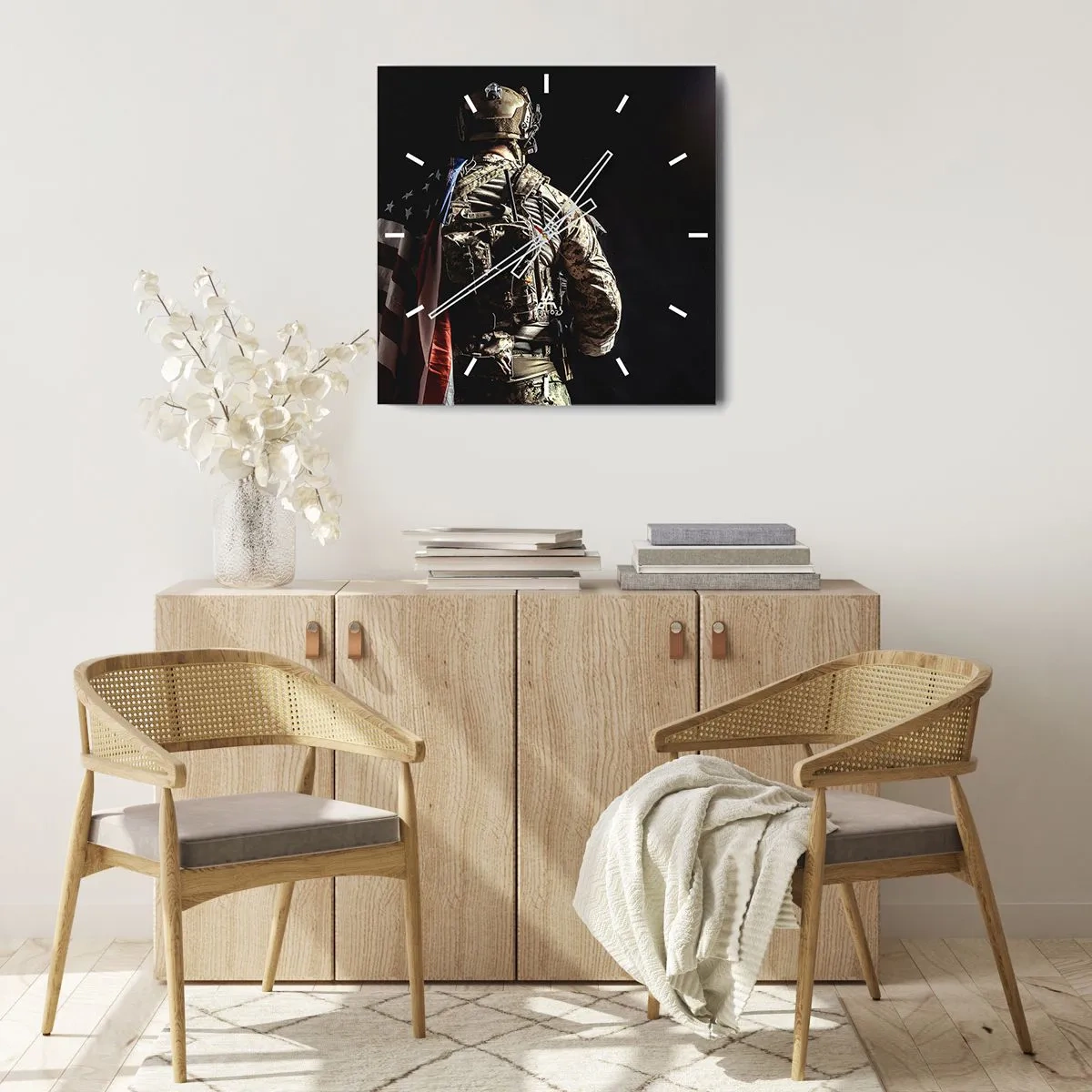 Wandklok - Klok - Dat is waarom - 40x40 cm