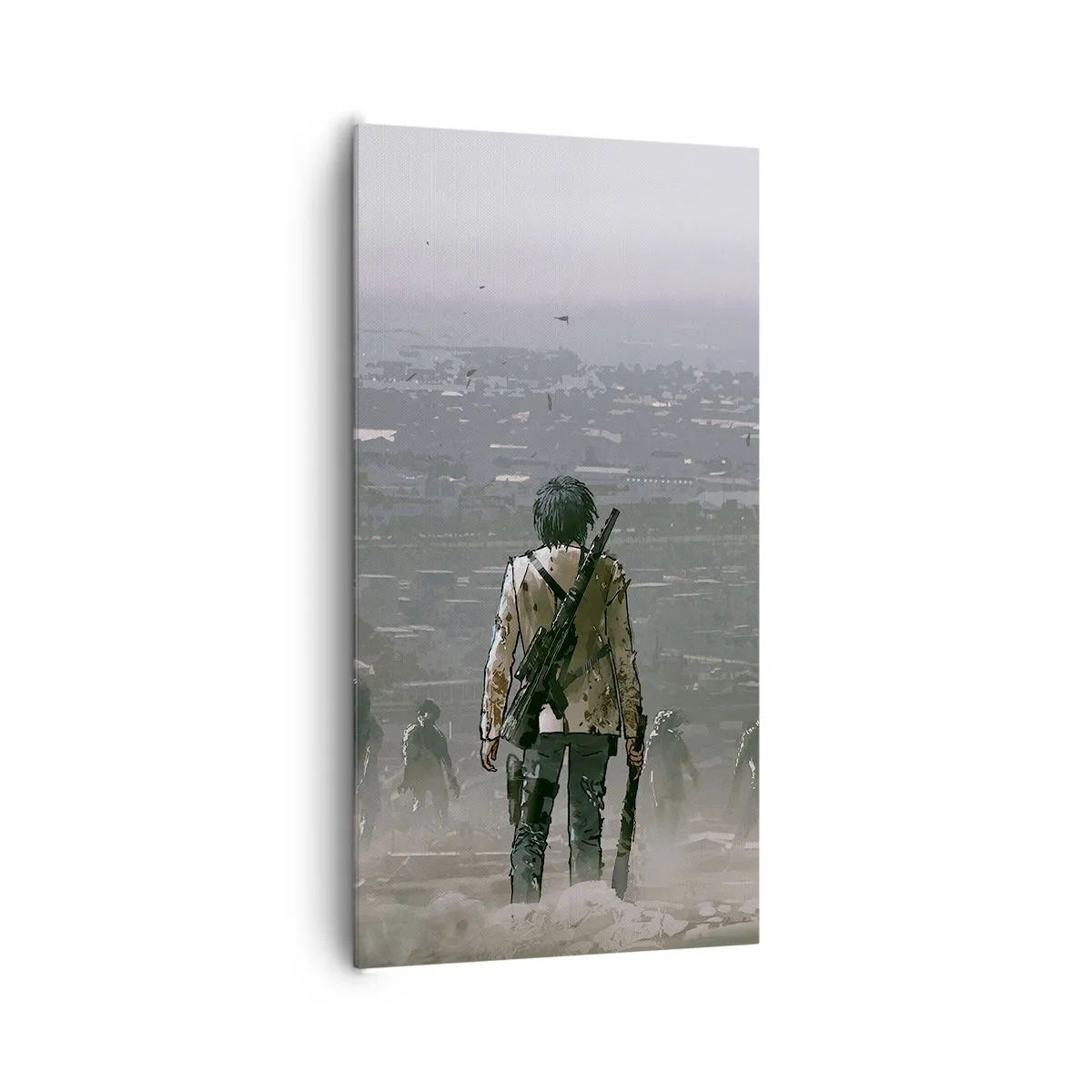 Schilderen op canvas - Laatste Rechtvaardige? - 65x120 cm