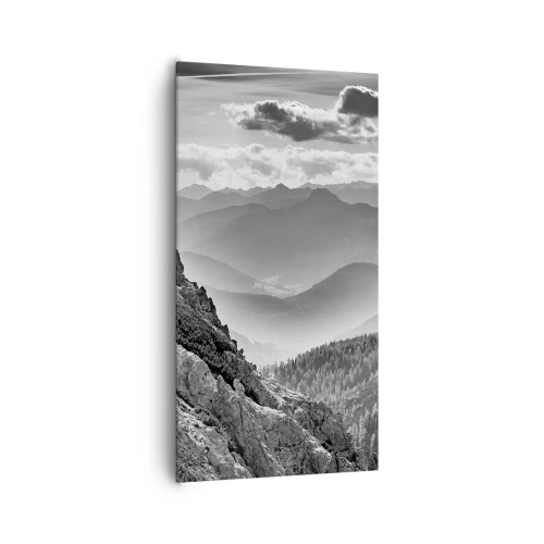 Schilderen op canvas - Tot aan de horizon - 65x120 cm