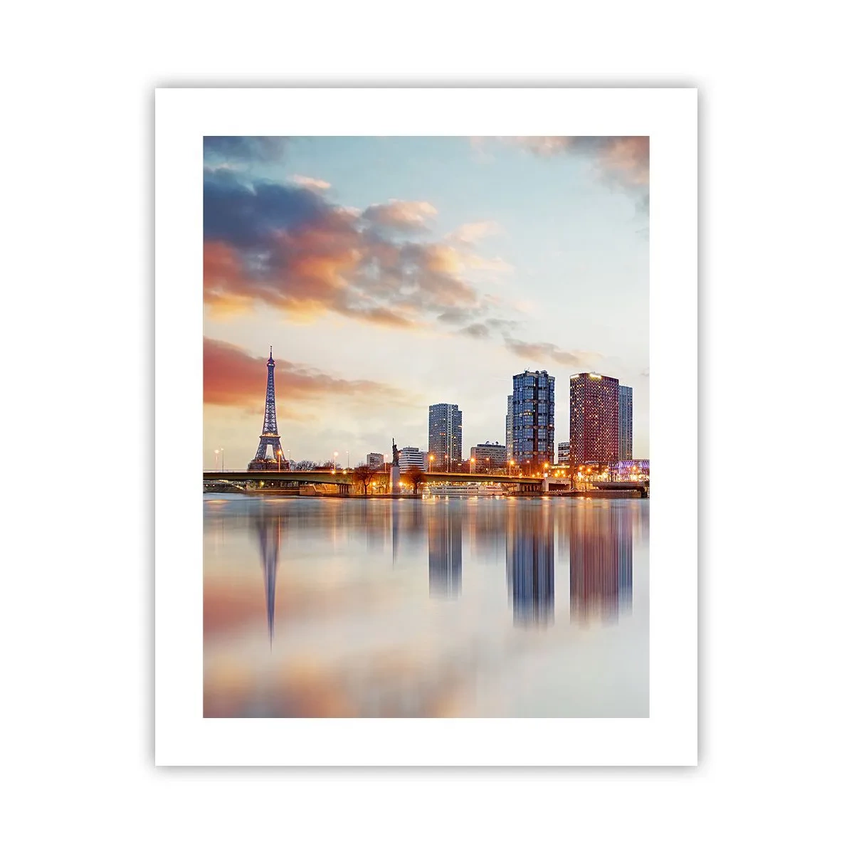 Poster - De monumentale rust van Parijs - 40x50 cm
