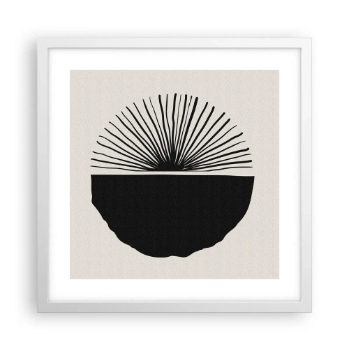 Poster in een witte lijst - Een scala aan mogelijkheden - 40x40 cm