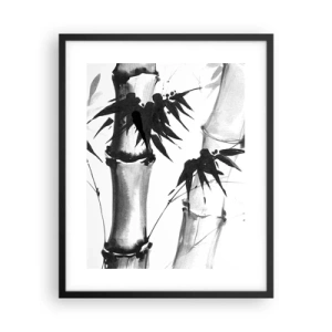 Poster in een zwarte lijst - Close-up op het oosten - 40x50 cm