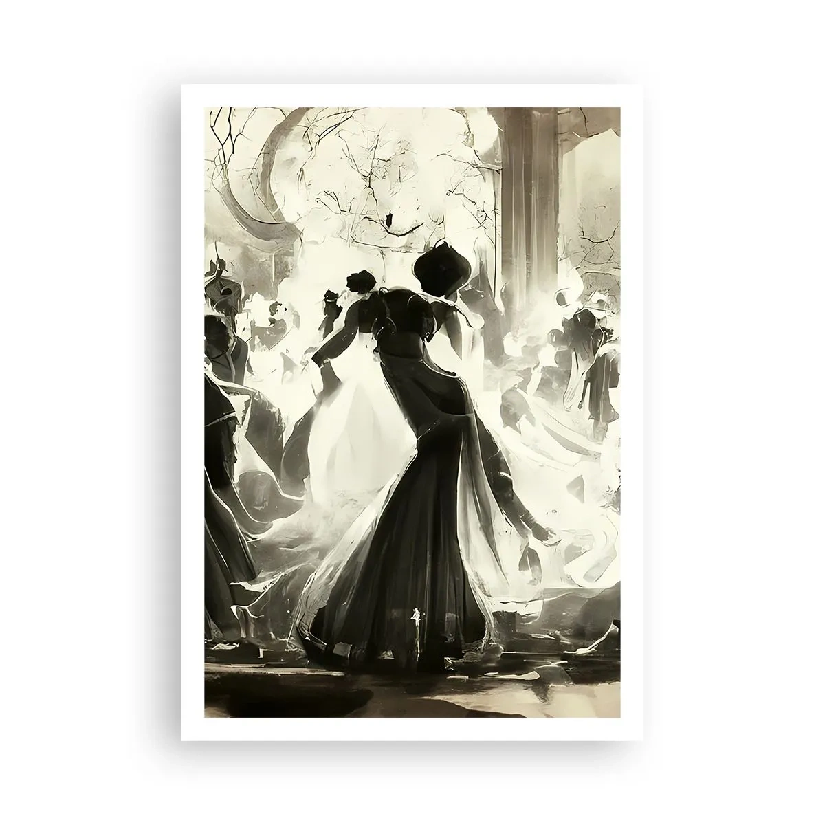 Poster - De grote maskerade - 70x100 cm