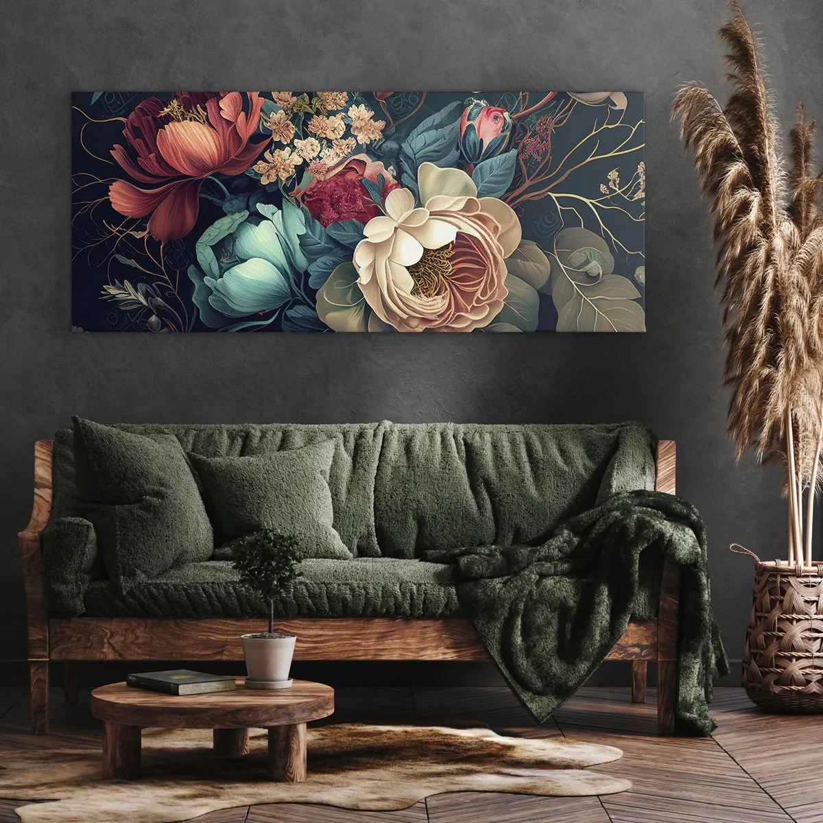 Schilderen op canvas - 19e-eeuwse charme - 160x50 cm