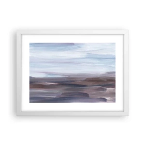 Poster in een witte lijst - Elementen: water - 40x30 cm