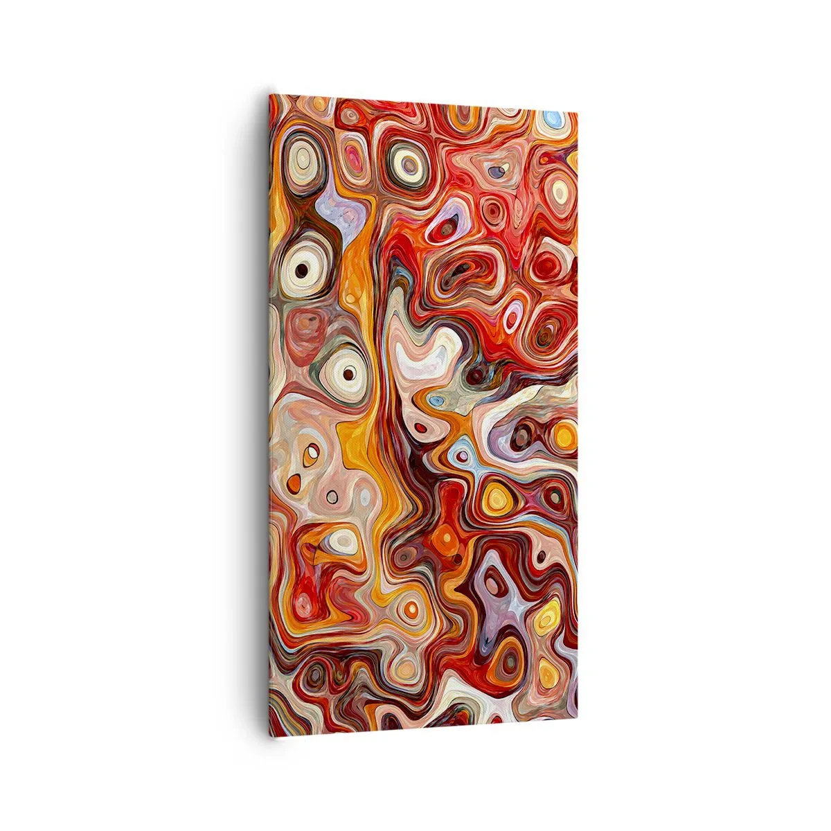 Schilderen op canvas - Als de noten gesmolten zijn in honing - 65x120 cm