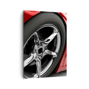 Schilderen op canvas - Gemaakt voor snelheid - 50x70 cm