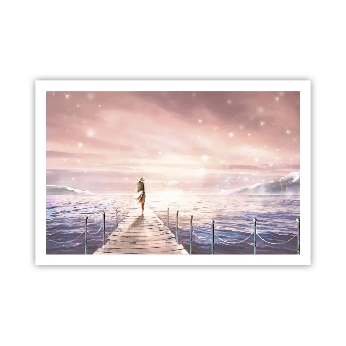 Poster - In het licht van een droom - 91x61 cm