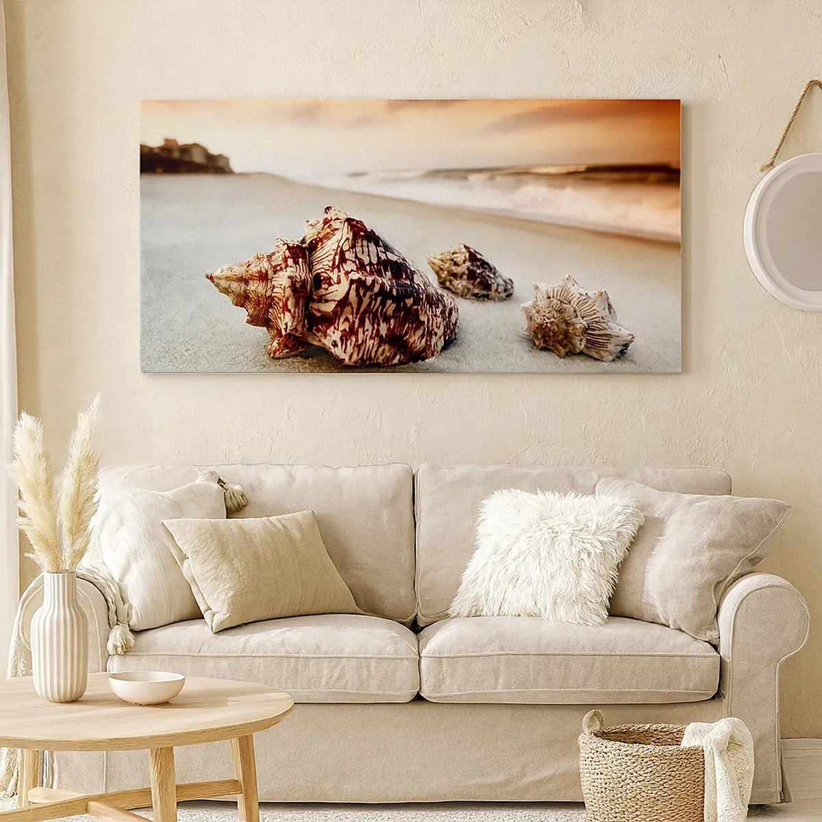 Schilderen op canvas - Outcasts van golven - 30x30 cm