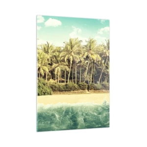 Schilderen op glas - Hoe zit het hier? - 50x70 cm