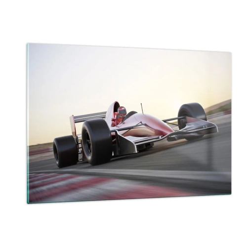 Schilderen op glas - Altijd een winnaar - 120x80 cm