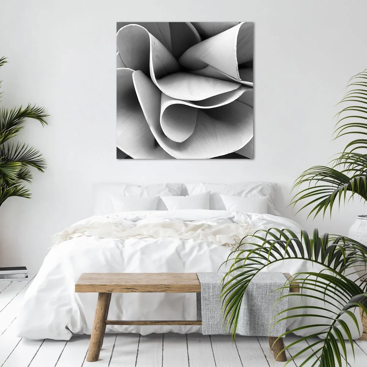 Schilderen op canvas - Het gebeurt in de ruimte - 60x60 cm