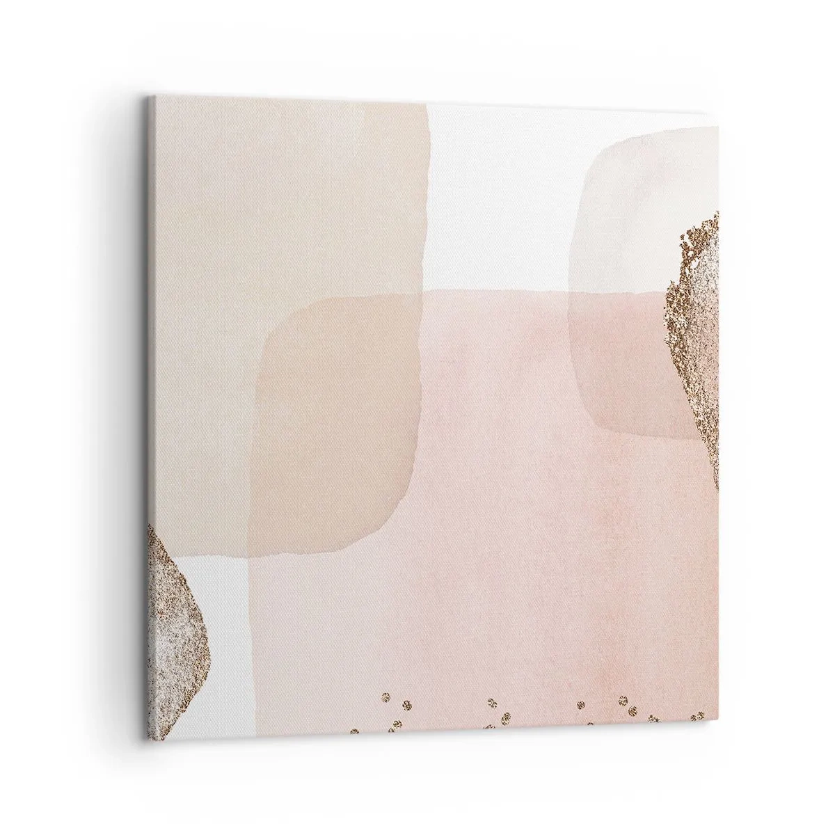 Schilderen op canvas - Een blik door kleur - 50x50 cm