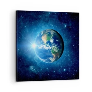 Schilderen op canvas - We zijn in de hemel - 60x60 cm