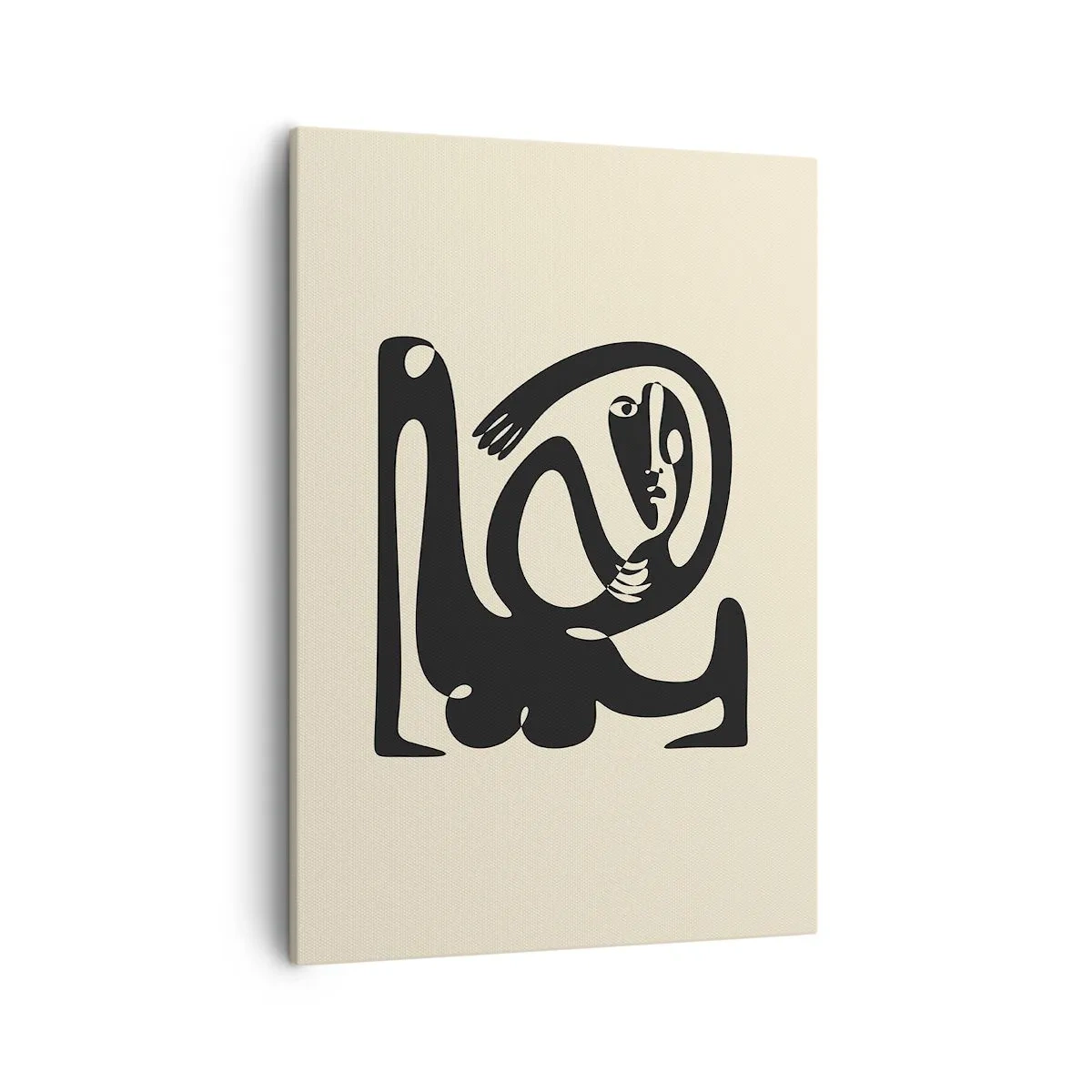 Schilderen op canvas - Bijna Picasso - 50x70 cm