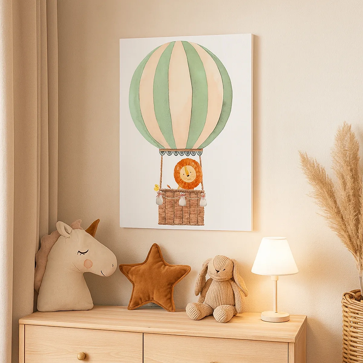 Schilderen op canvas - Leons reizen - 50x70 cm