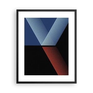 Poster in een zwarte lijst - Een eenvoudig verhaal - 40x50 cm