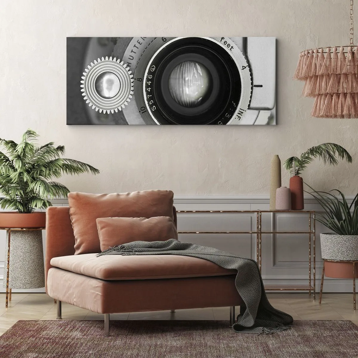 Schilderen op canvas - Een verhaal over Hollywood - 100x40 cm