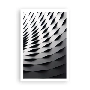 Poster - Aan de oppervlakte van de golven - 61x91 cm