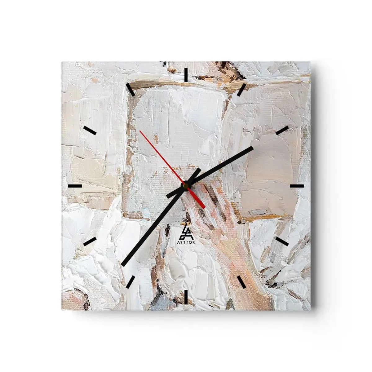 Wandklok - Klok - In een andere wereld - 40x40 cm