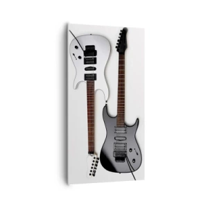 Schilderen op canvas - Harmonie van vormen - 65x120 cm