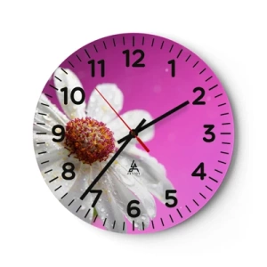 Wandklok - Klok - Bescheiden in zijn schoonheid - 40x40 cm