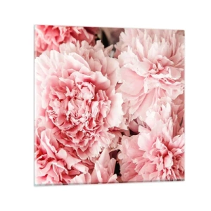 Schilderen op glas - Roze droom - 30x30 cm