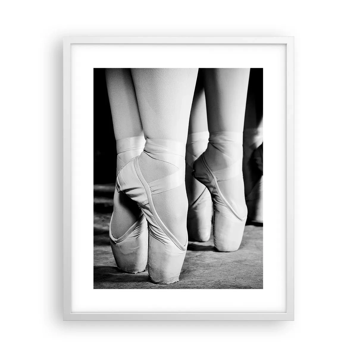 Poster in een witte lijst - Samen, lichtjes - 40x50 cm