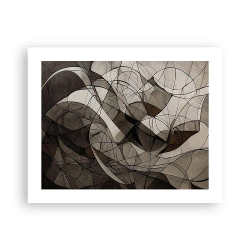 Poster - Circulatie van aardekleuren - 50x40 cm