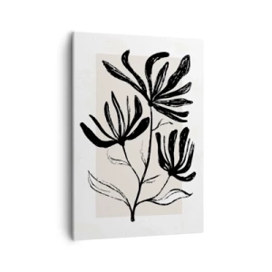 Schilderen op canvas - Schets voor het herbarium - 50x70 cm