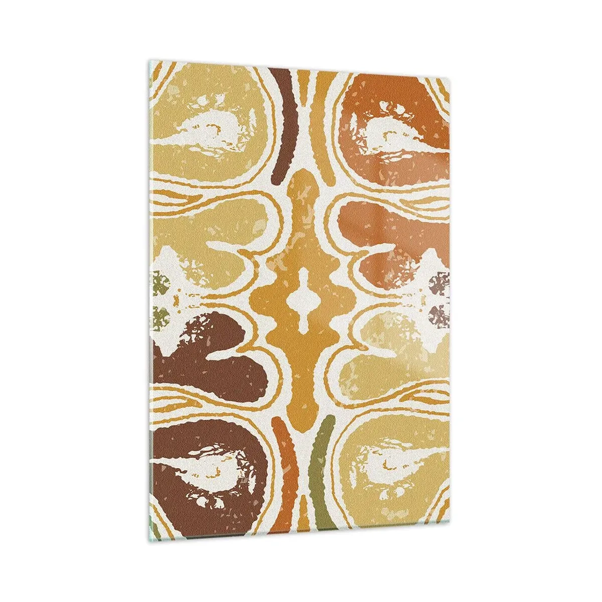 Schilderen op glas - Sentimentele abstractie - 50x70 cm