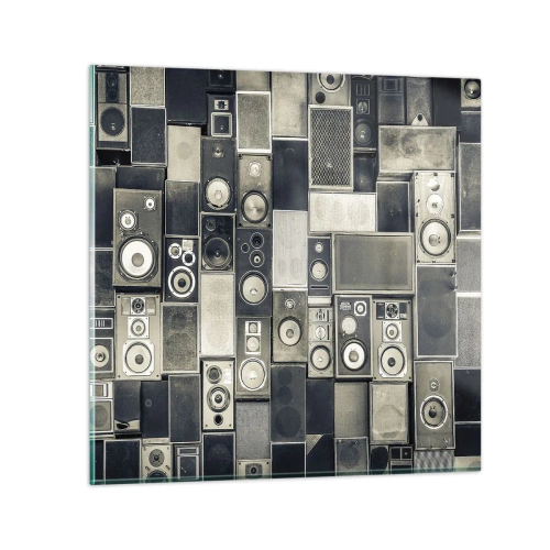 Schilderen op glas - En alles is goed - 50x50 cm