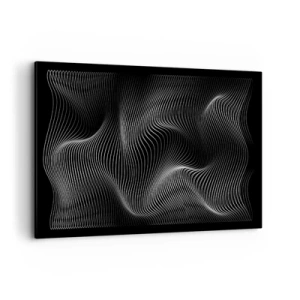 Schilderen op canvas - Dans van licht in de ruimte - 120x80 cm