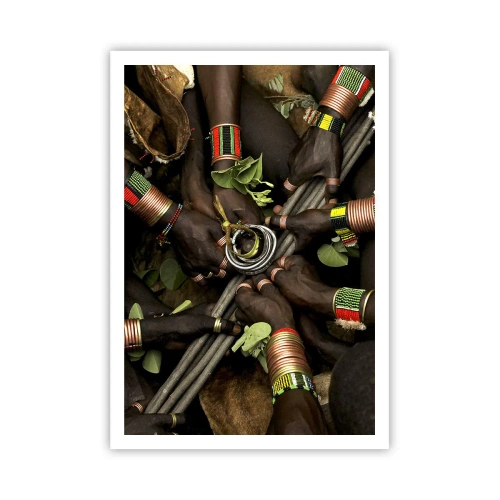 Poster - Wij zijn samen - 70x100 cm