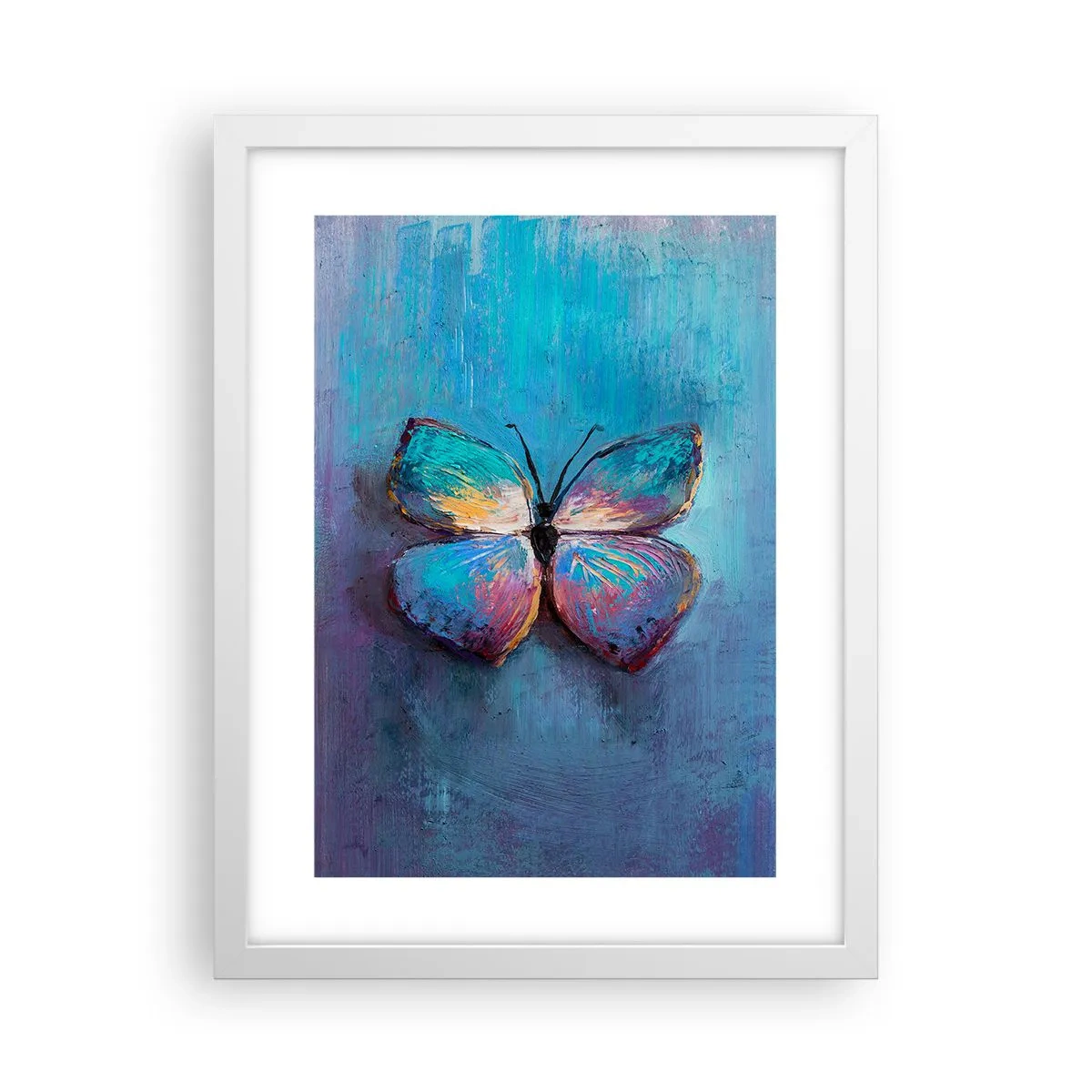 Poster in een witte lijst - In al zijn glorie - 30x40 cm