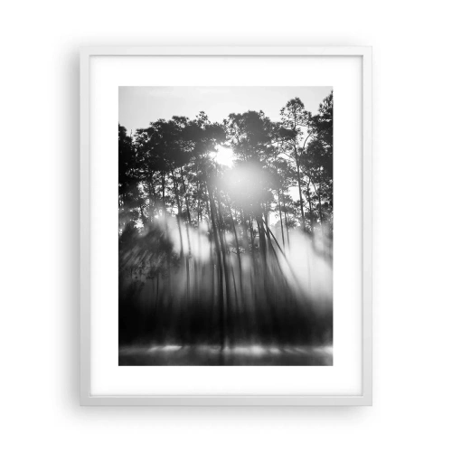 Poster in een witte lijst - Niet te stoppen zon - 40x50 cm