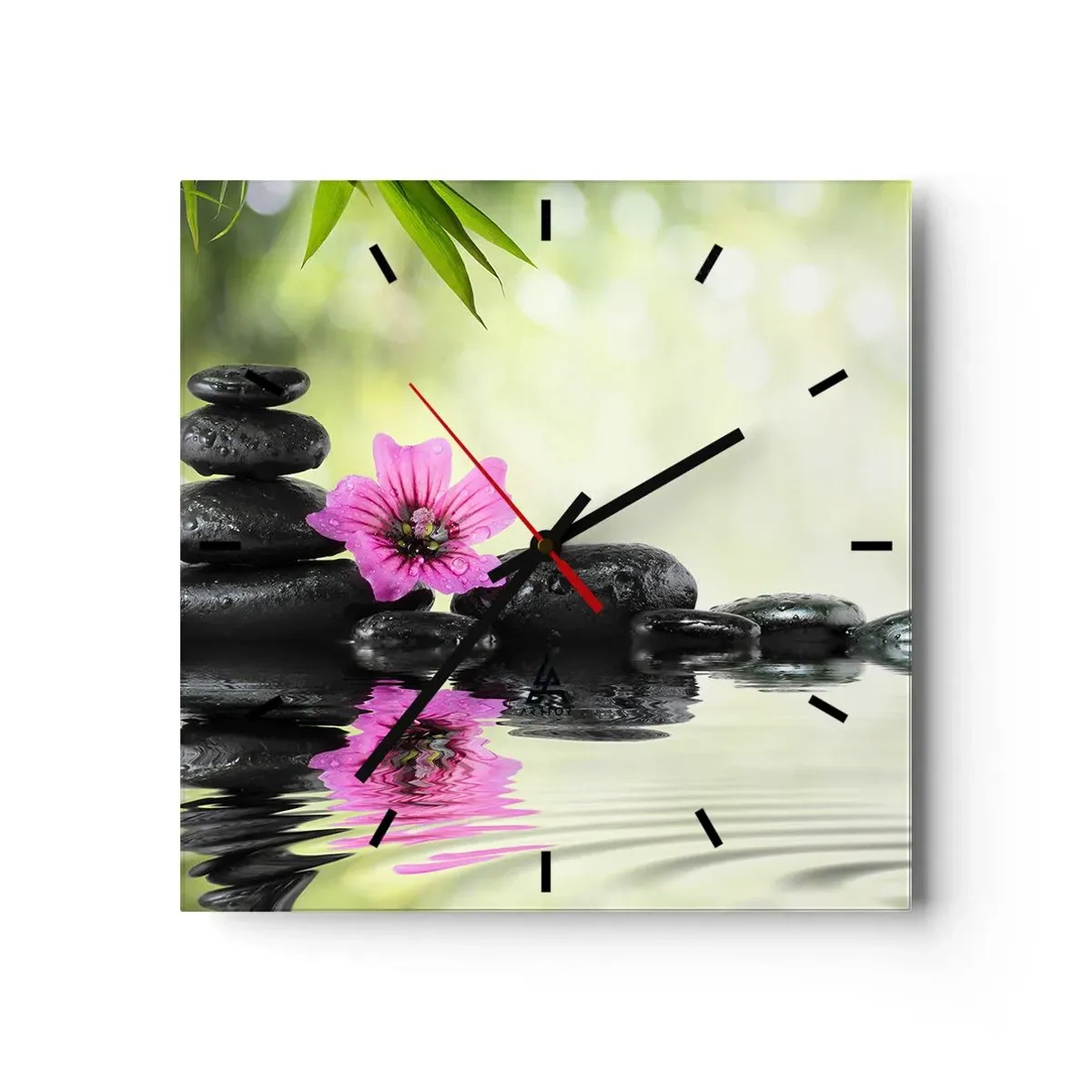 Wandklok - Klok - Tijd voor de ziel - 30x30 cm