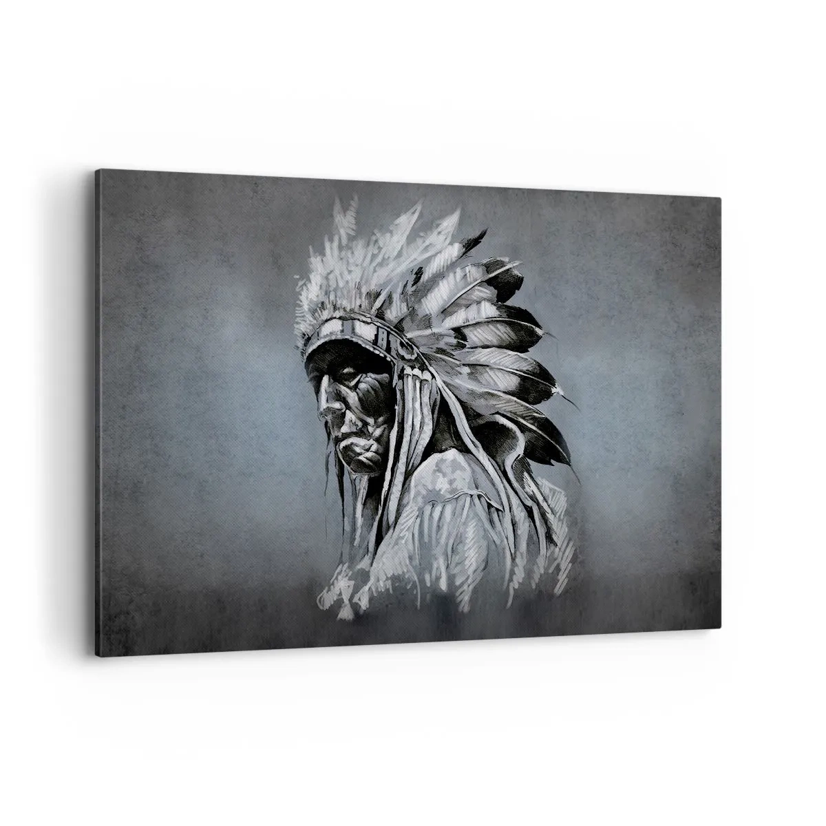 Schilderen op canvas - Keer terug naar de wortels - 120x80 cm