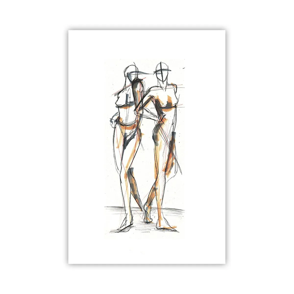 Poster - Een studie van genade - 61x91 cm