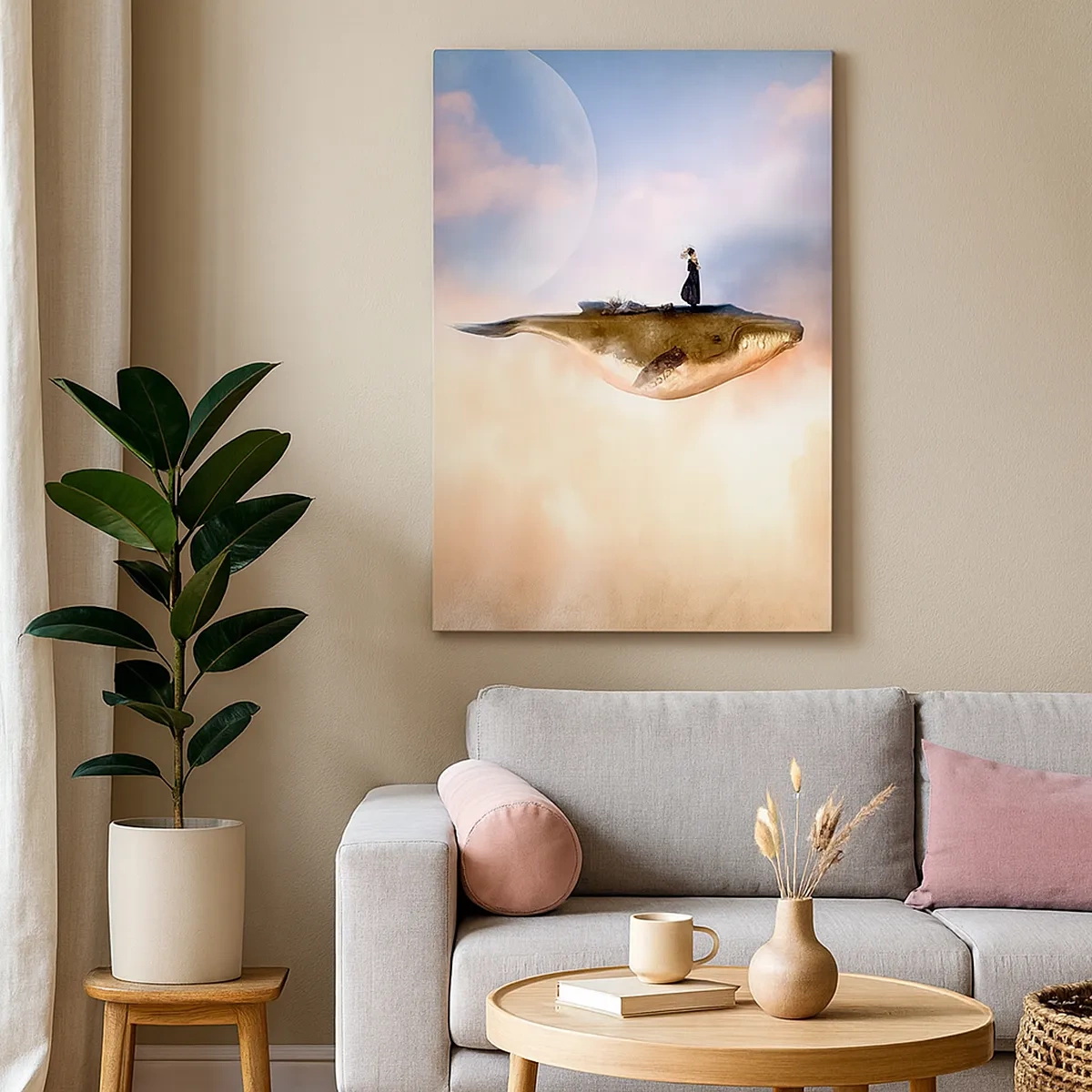 Schilderen op canvas - Een echte reis - 50x70 cm