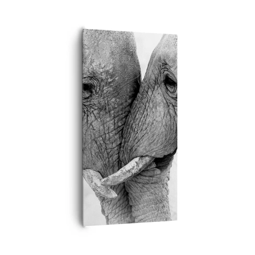 Schilderen op canvas - Oprechte bekentenis - 65x120 cm