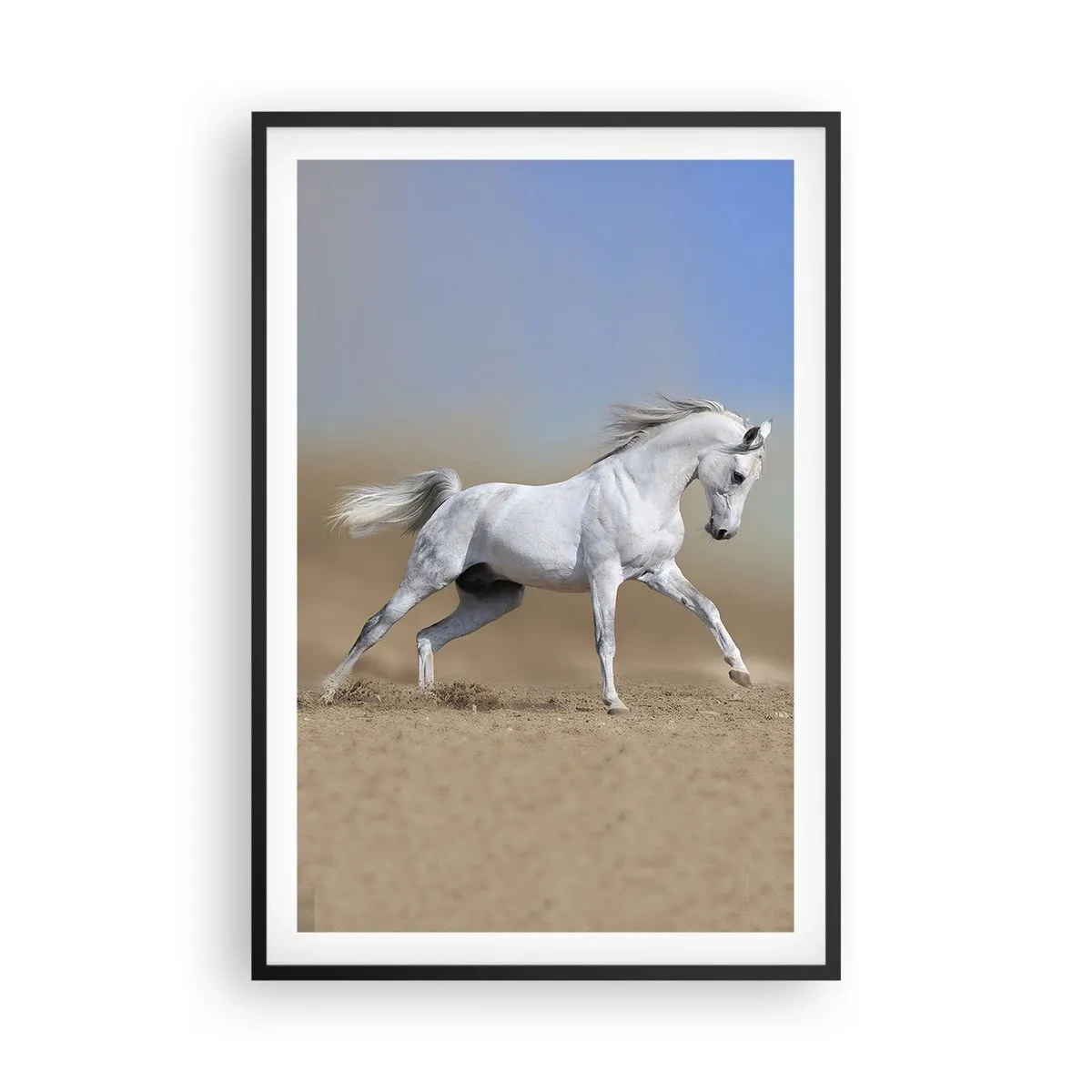 Poster in een zwarte lijst - Het mooiste Arabische sprookje - 61x91 cm