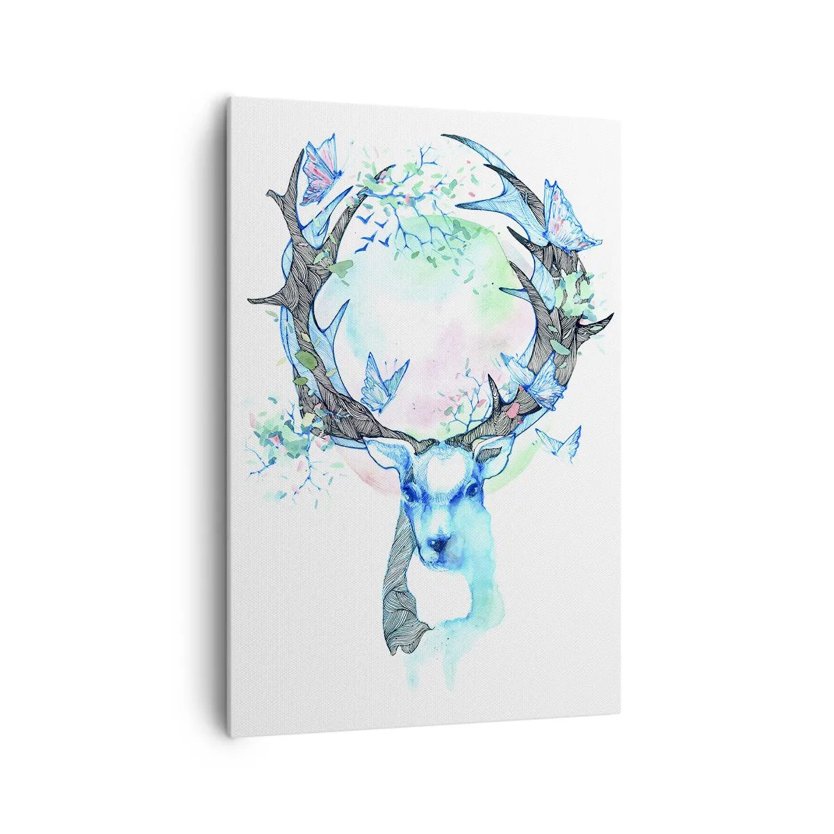 Schilderen op canvas - De kracht en delicatesse van de natuur - 70x100 cm