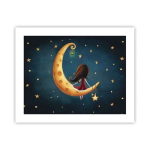 Poster - Een keer… - 50x40 cm