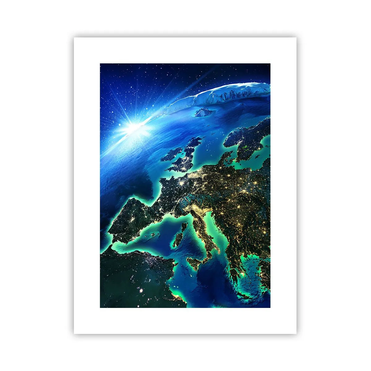 Poster - Sprankelend Europa - 30x40 cm