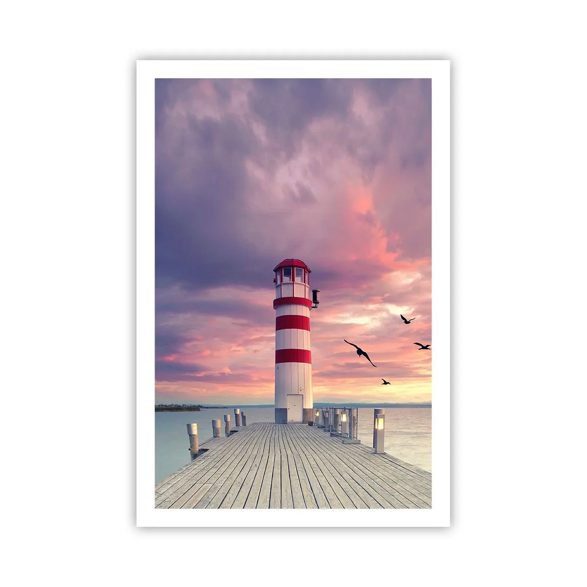 Poster - Het is tijd naar de haven te gaan - 61x91 cm