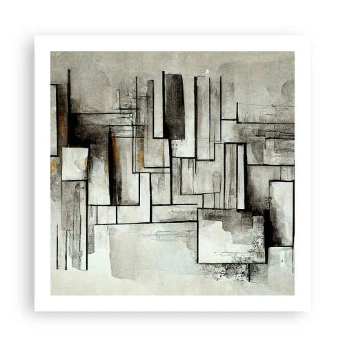 Poster - De kracht van eenvoud - 60x60 cm