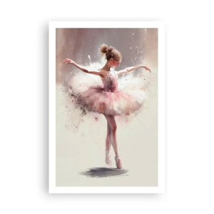 Poster - Als een jonge vogel - 61x91 cm