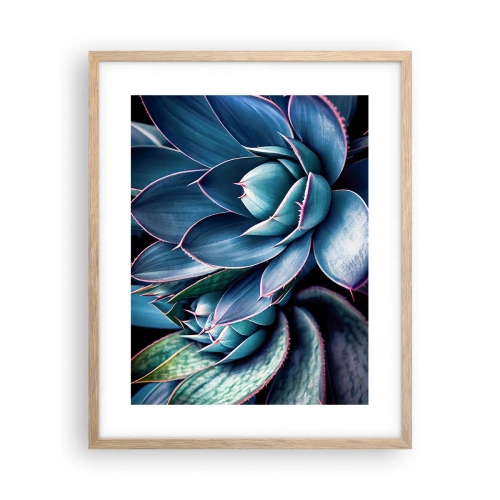 Een poster in een licht eiken lijst - Levenskracht - 40x50 cm