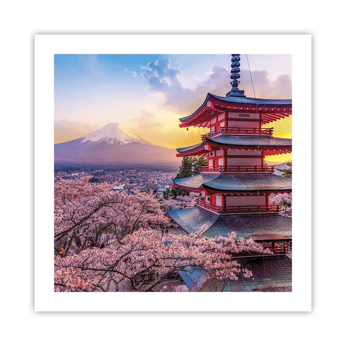 Poster - De essentie van de Japanse geest - 50x50 cm
